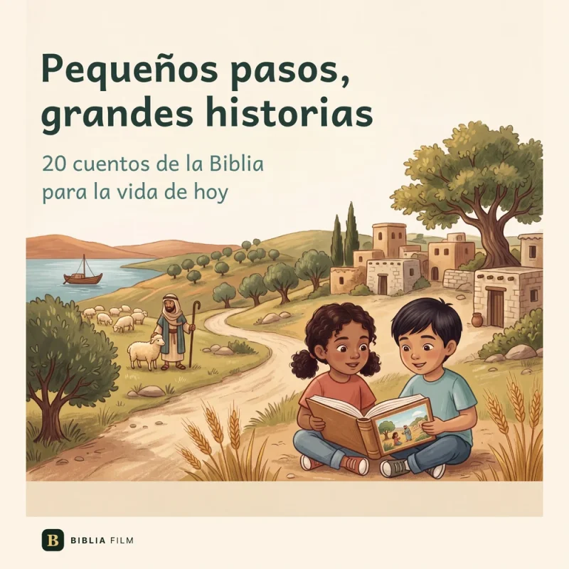 Pequeños pasos, grandes historias. 20 cuentos de la Biblia para la vida de hoy